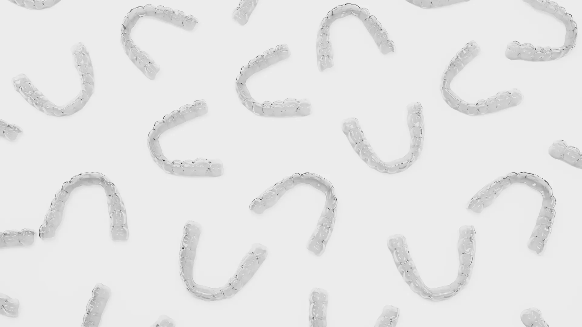 Alineadores invisibles personalizados fabricados para clínicas dentales