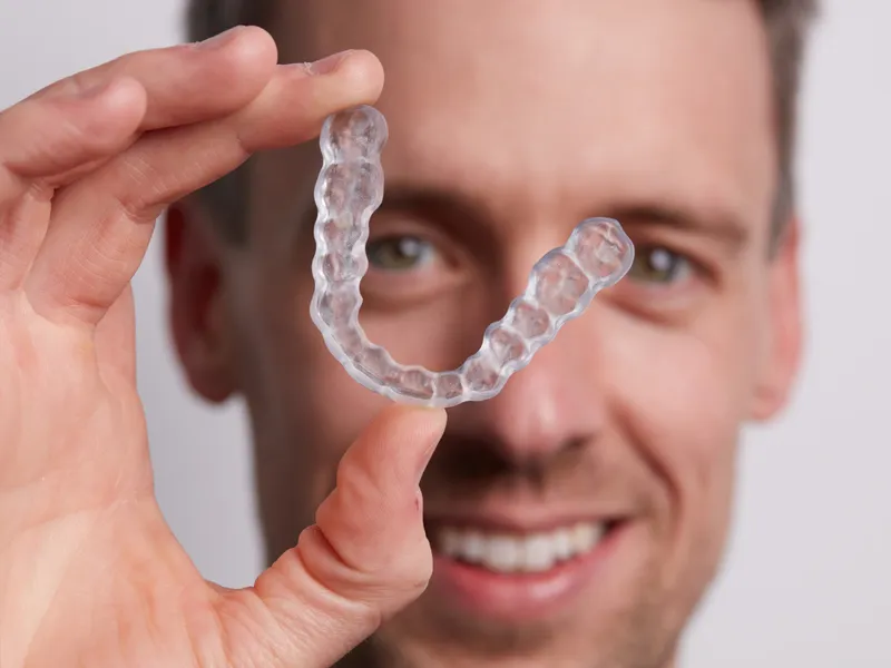 Férula de descarga digital Splint Brux® fabricada con impresión 3D